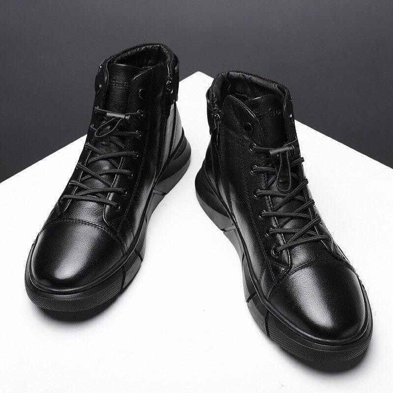 Bota de Couro Masculina